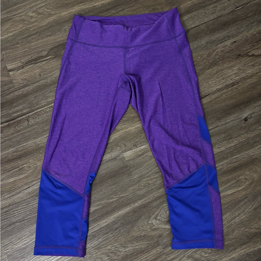 Zella Purple and Blue Leggings